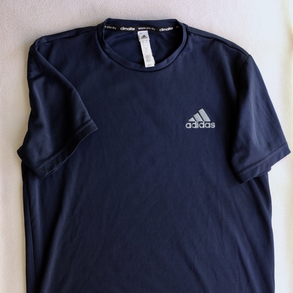 adidas Climalite Navy Shirt